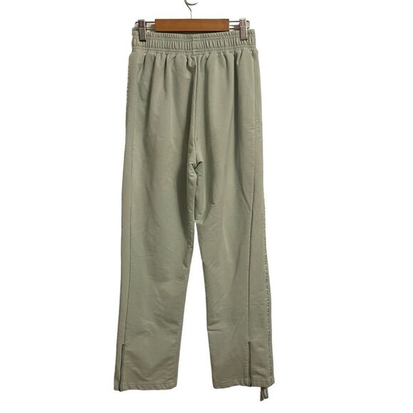 Gymshark Seafoam Green Joggers Ankle Zip Lock Detail Size XS - Picture 6 of 9